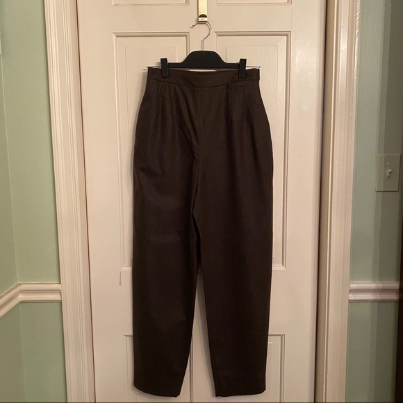 Burberry cashmere/wool fully lined pants. - Picture 3 of 4